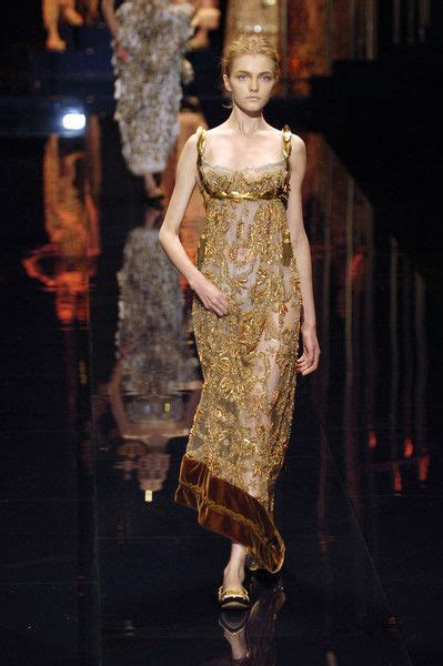 dolce gabbana empire waist dress 2006|d&g runway dresses 2006.